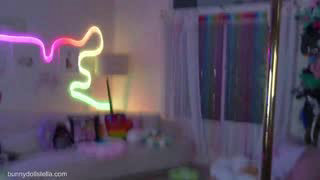 bunnydollstella about 5 minutes into her 23 Oct show