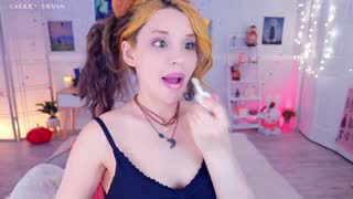 cherrycrush about 11 minutes into her 10 Oct show