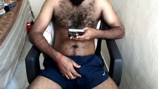 indianhairyguy23 about 18 minutes into his 24 Oct show