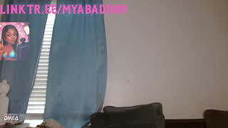 myabadd about 6 minutes into her 27 Oct show