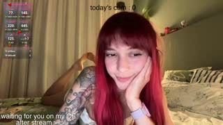 oooops__ about 16 minutes into her 5 Oct show