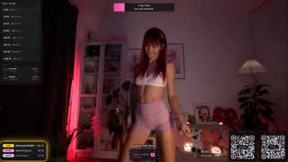 oooops__ about 8 minutes into her 6 Oct show