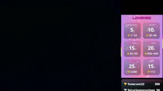 princessofyourdreams about 2 minutes into her 14 Oct show