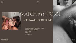 rosiebones about 2 minutes into her 7 Oct show