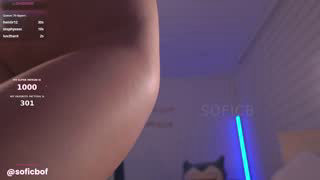 soficb about 11 minutes into her 5 Oct show
