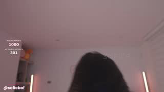 soficb about 56 minutes into her 24 Oct show