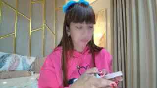 xdreamangel about 17 minutes into her 14 Oct show